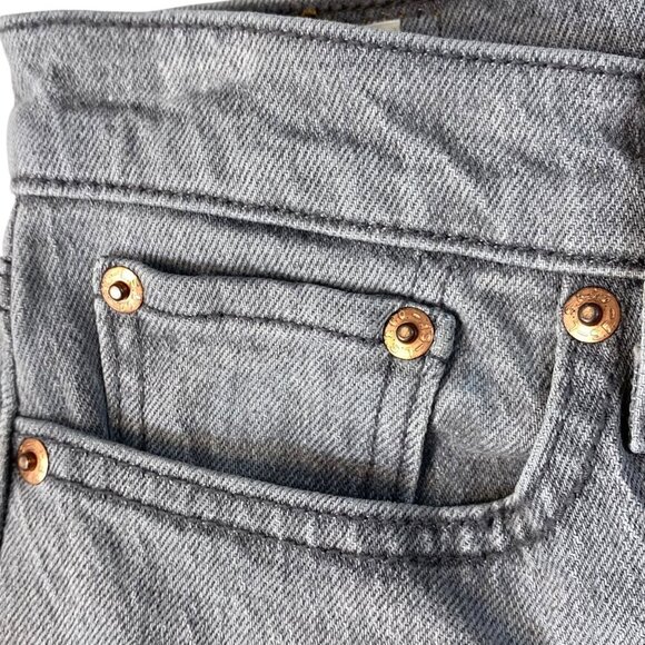 Levi's Wedgie Fit Straight Jeans Womes Sz 28 Smoky Skies High-Rise Big 'E' Denim - Picture 5 of 14